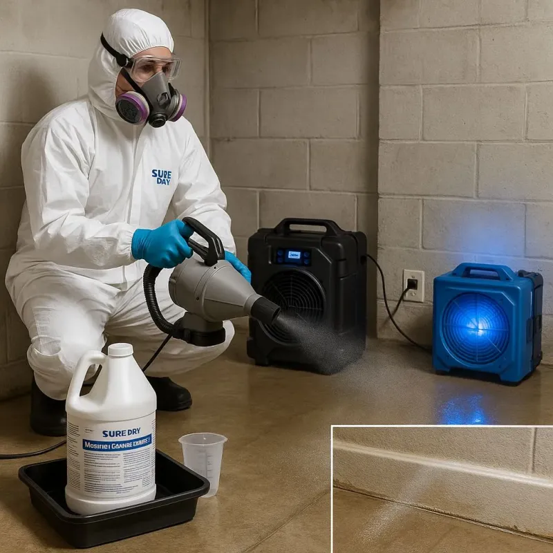 Sanitization and Odor Removal process in Saint George, UT