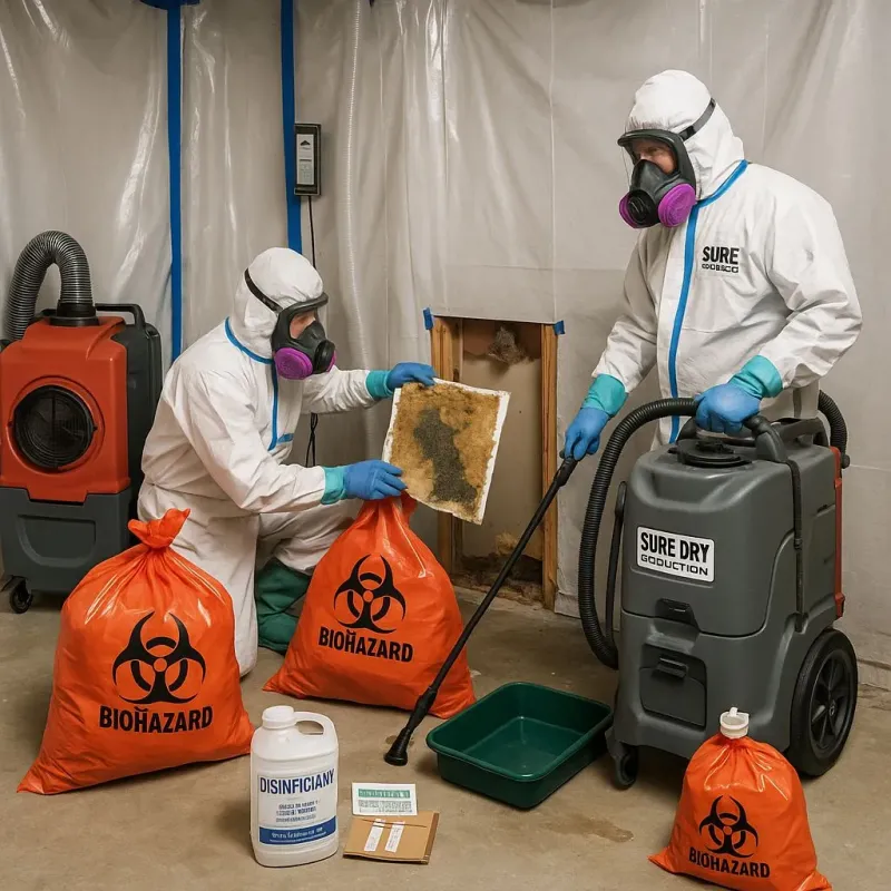 Contaminated Water Handling Protocols process in Saint George, UT